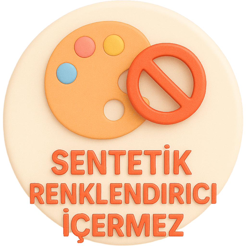 Sentetik Renklendirici İçermez