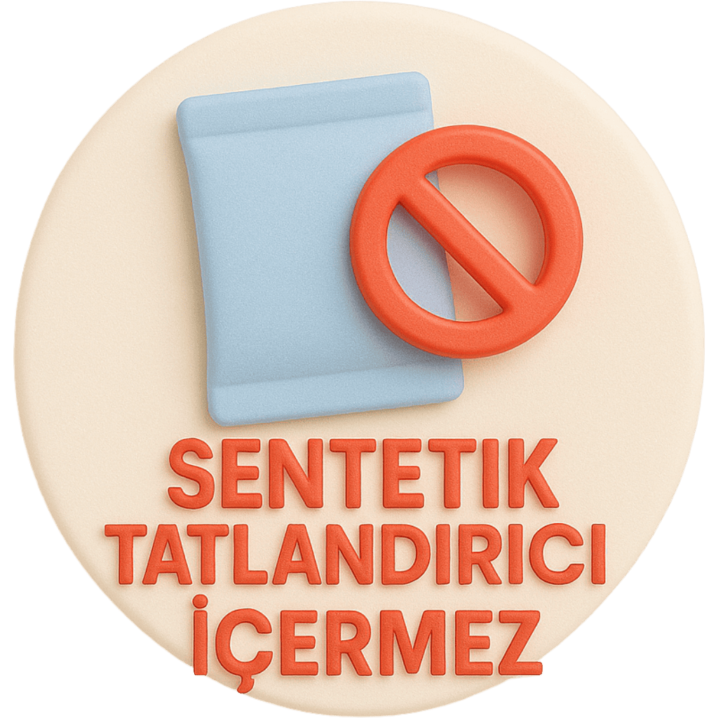 Sentetik Tatlandırıcı İçermez