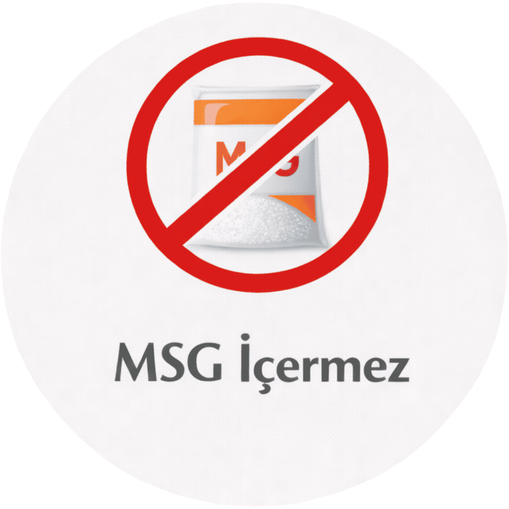 MSG (Çin Tuzu) İçermez