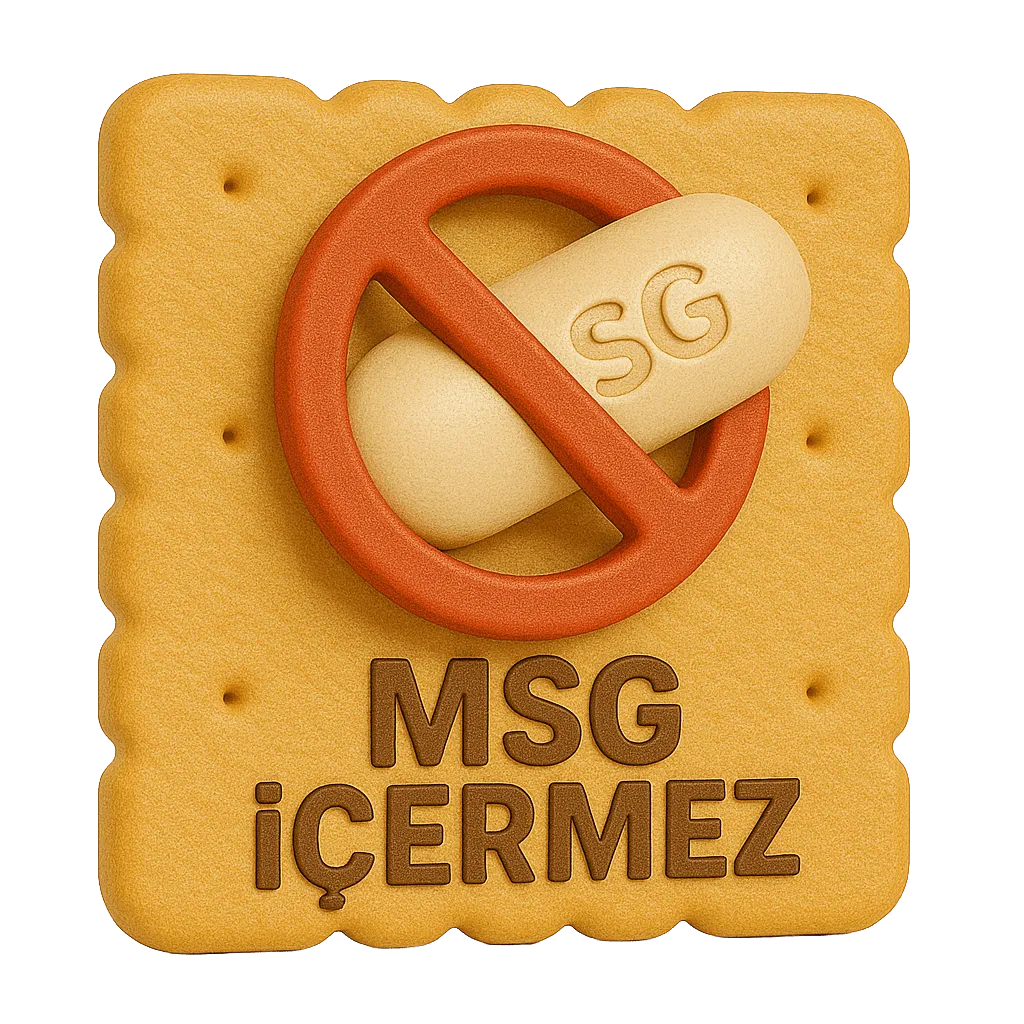 MSG (Çin Tuzu) İçermez