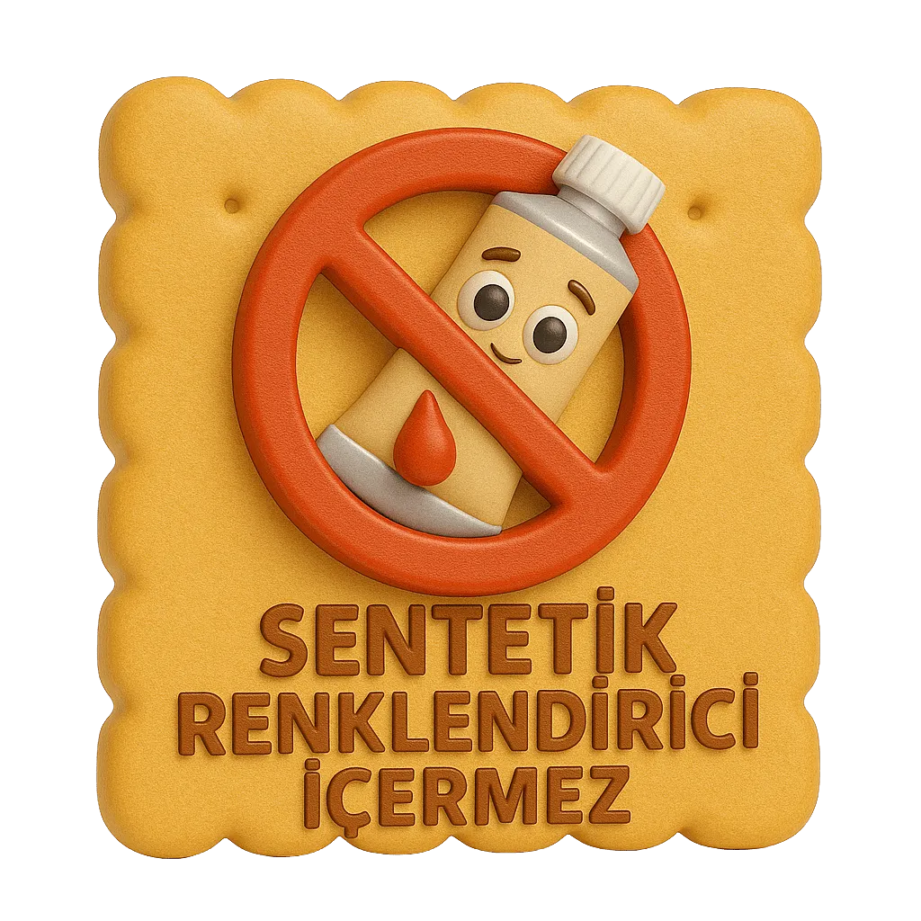 Sentetik Renklendirici İçermez