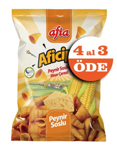 Aficips Peynirli Mısır Cips 50 Gr 4 Al 3 Öde - 2