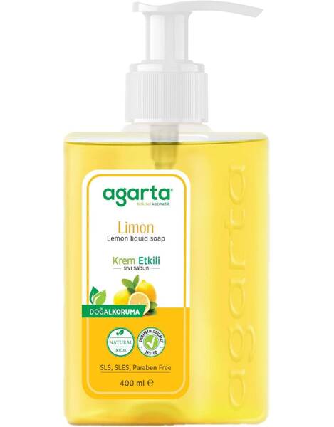 Agarta Limon Sıvı Sabun 400 Ml - 1