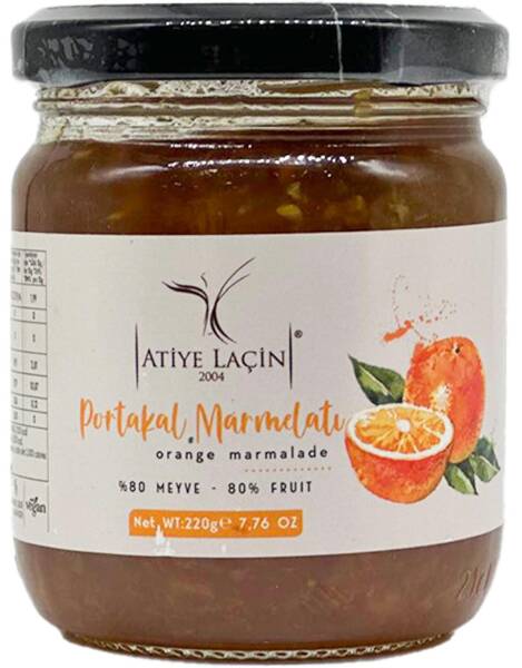 Atiye Laçin Portakal Marmelatı 220 Gr - 1