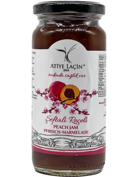 Atiye Laçin Şeftali Reçeli 250 Gr - 1