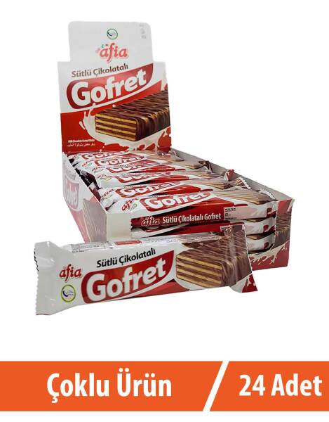 Çikolatalı Sütlü Gofret 24x35 Gr - 1