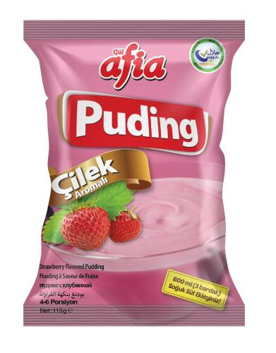 Çilekli Puding 115 Gr - 1