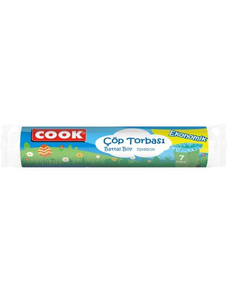 Cook Eko Battal Boy Çöp Torbası 72X95 Cm - 1