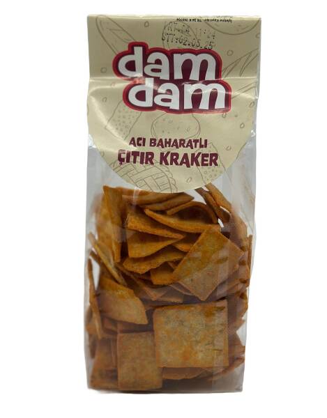 Damdam Acı Baharatlı Çıtır Kraker 135 Gr - 2