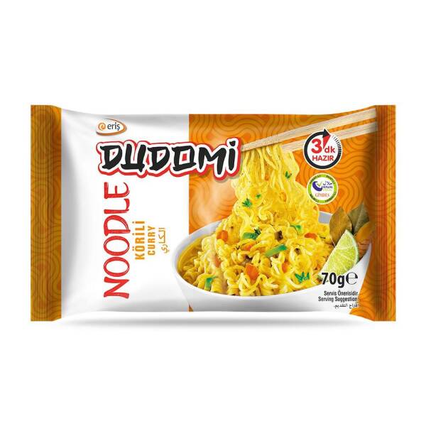 Dudomi Köri Çeşnili Noodle 70 Gr - 1