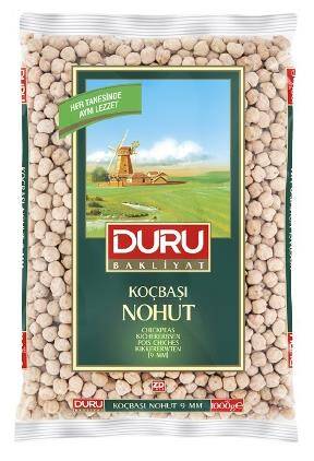 Duru Koçbaşı Nohut 9mm 1 Kg - 1