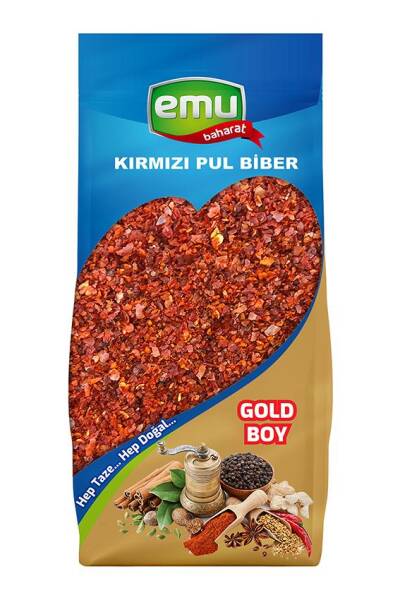 Emu Kırmızı Pul Biber 220 Gr - 1