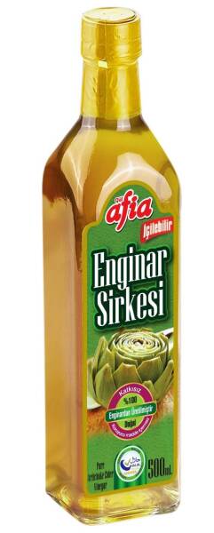 Enginar Sirkesi Cam Şişe 500 Ml - 1