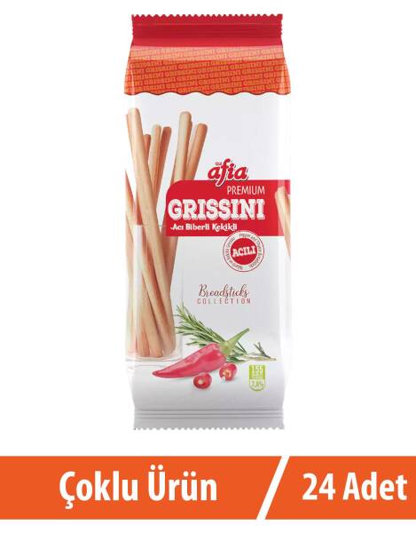 Grissini Acı Biberli 24x60 Gr - 1