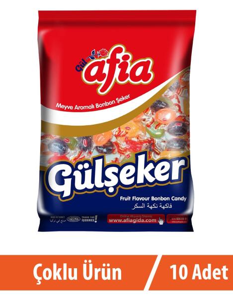 Gülşeker Karışık Meyve Aromalı Şeker 10x175 Gr - 1