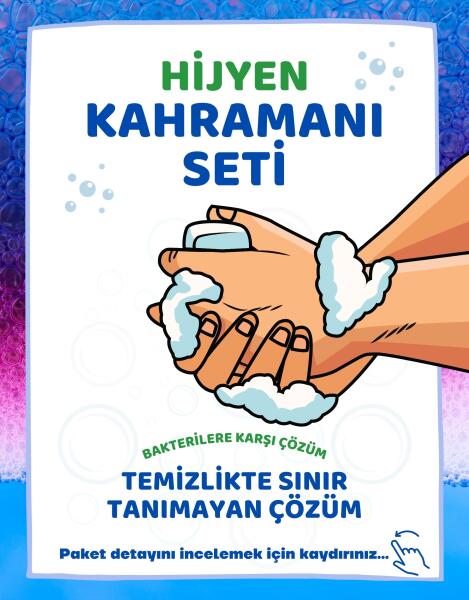 Hijyen Kahramanı Seti - 1