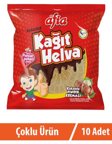 Kakaolu Kağıt Helva 10x40 Gr - 1