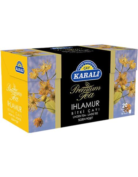 Karali Premium Bardak Poşet Ihlamur Çay 20X1,5 Gr - 1