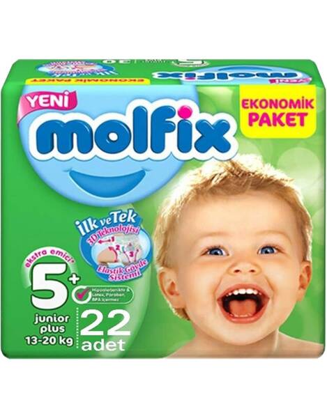 Molfix Jumbo Junior Plus 5+ Numara 22li - 1