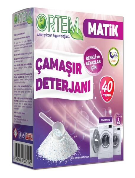 Ortem Çamaşır Toz Deterjan 2 Kg - 1