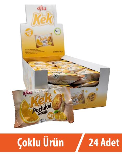 Portakal Soslu Islak Kek 24x35 Gr - 1