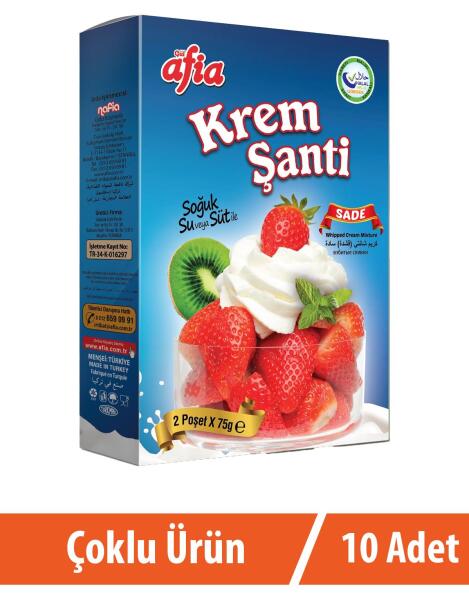 Sade Krem Şanti 10x150 Gr - 1