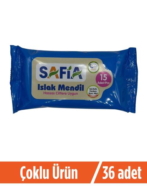 Safia Cep Islak Mendil 36x15li - 1