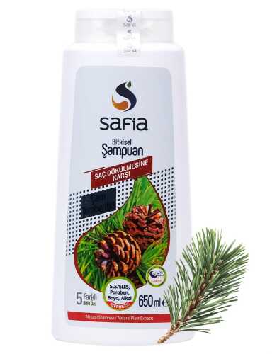 Safia Saç Dökülmesine Karşı Şampuan 650 Ml - 1