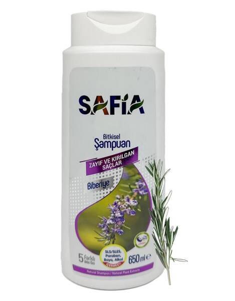 Safia Zayıf Ve Kırılgan Saçlar Şampuan 650 Ml - 1