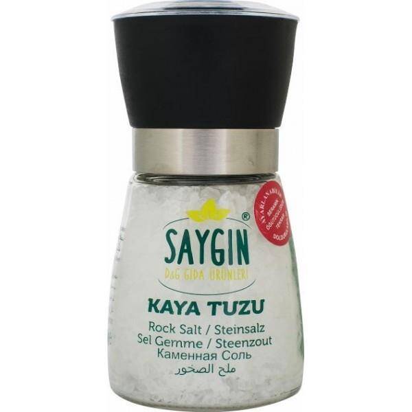 Saygın Kaya Tuzu Değirmen Kapak 200 Gr - 1