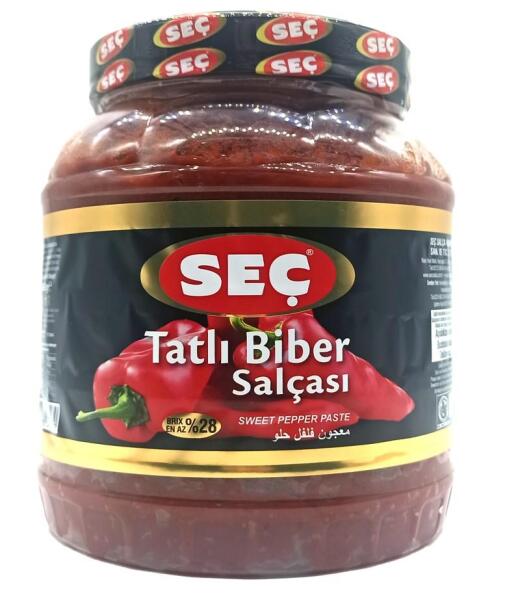 Seç Tatlı Biber Salçası 1,6 Kg - 1