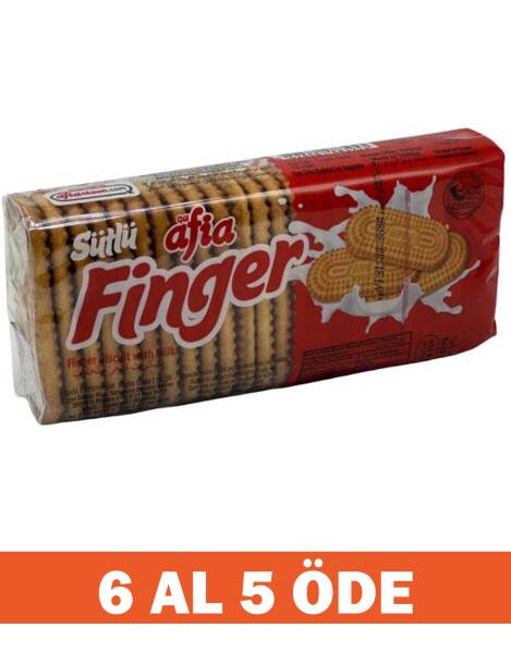 Sütlü Finger Bisküvi 140 Gr 6 Al 5 Öde - 1