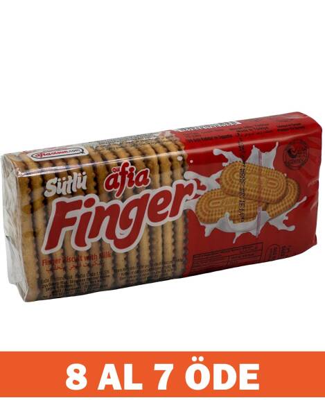 Sütlü Finger Bisküvi 140 Gr 7 Alana 1 Bedava - 1