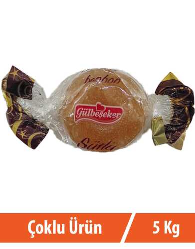 Sütlü Mini Bonbon Şeker 5x1 Kg - 1