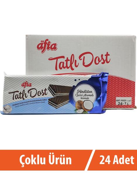 Tatlı Dost Hindistan Cevizli Gofret 24x140 Gr - 1