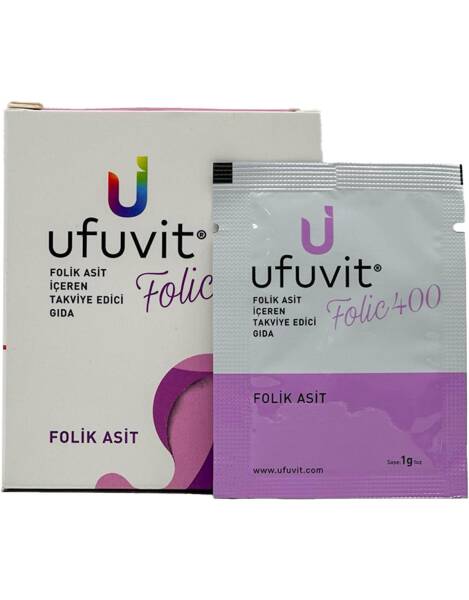 Ufuvit Folic400 Folik Asit 30lu - 1