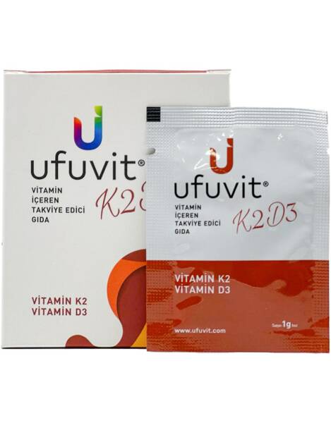Ufuvit K2 D3 Vitamin 30 lu - 1