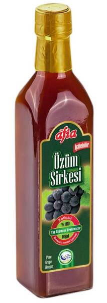 Üzüm Sirkesi Cam Şişe 500 Ml - 1