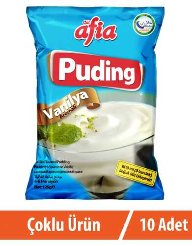 Vanilyalı Puding 10x125 Gr - 1