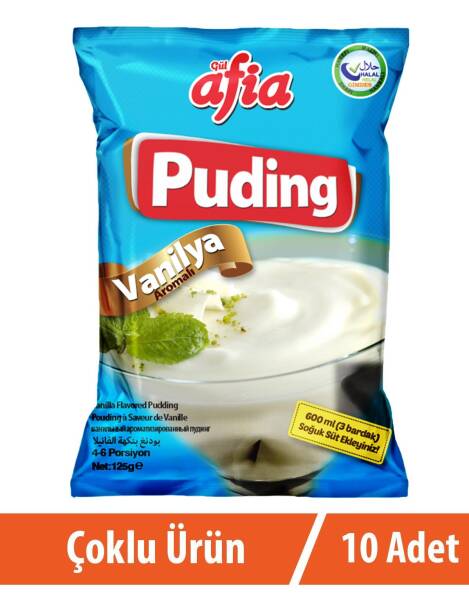 Vanilyalı Puding 12x125 Gr - 1