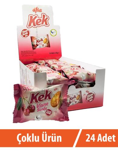 Vişne Soslu Islak Kek 24x35 Gr - 1