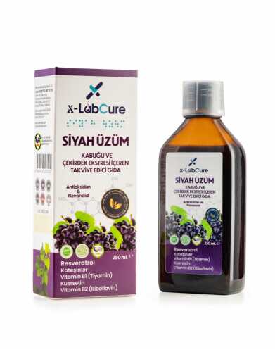 X-LabCure Siyah Üzüm Çekirdeği 250 Ml - 2