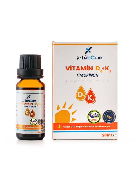 X-LabCure Vitamin D3+K2 20 Ml - 1