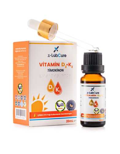 X-LabCure Vitamin D3+K2 20 Ml - 4