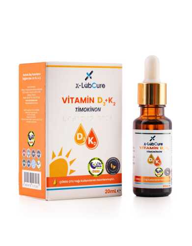 X-LabCure Vitamin D3+K2 20 Ml - 5