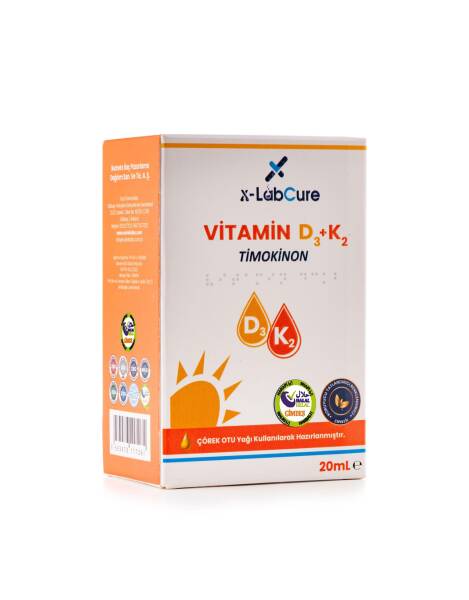 X-LabCure Vitamin D3+K2 20 Ml - 6